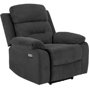 Vanny fauteuil recliner elektrisch grijs.