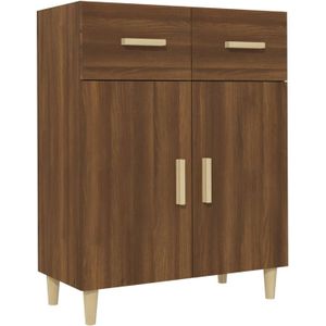 vidaXL-Dressoir-69,5x34x89-cm-bewerkt-hout-bruineikenkleurig