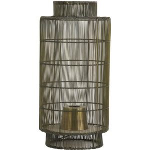 Light and Living tafellamp - brons - metaal - 1816818