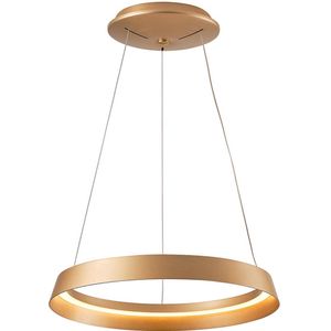 Steinhauer hanglamp Ringlux - goud - metaal - 60 cm - ingebouwde LED-module - 3692GO