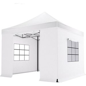 Easy up 3x3m wit luxe partytent opvouwbaar