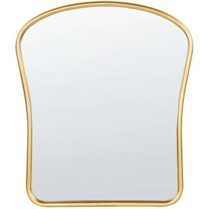 NOTH - Wandspiegel - Goud - 45 x 52 cm - Metaal