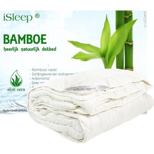 iSleep 4-seizoenen dekbed Bamboo Comfort DeLuxe - Lits-jumeaux 240x220 cm