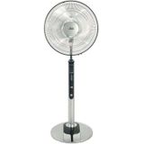 Solis Fan-Tastic 750 Statiefventilator - Ventilator Staand Met Afstandsbediening - 130 cm Hoog - Grijs/Zwart