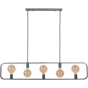 Hoyz - Hanglamp Strip - 5 Lichtpunten - 130x25x150 - Grijs
