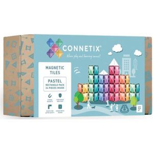 Connetix Pastel Rechthoek Pack 24 st