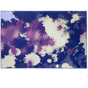 KADIRLI - Laagpolig vloerkleed - Multicolor - 160 x 230 cm - Polyester