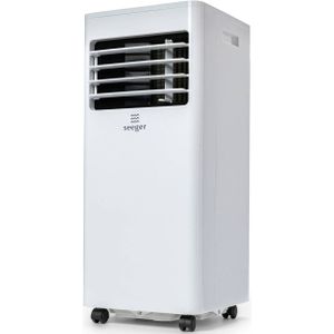 SEEGER Mobiele Airco - 7000 BTU - Inclusief Installatiekit - Voor Slaapkamer en Woonkamer - Airconditioning - SAC7000 - Wit