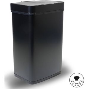 Automatische sensorafvalbak 30-60 liter met afvalbakbevestiging, gelakt staal, rechthoekig of rond, automatisch openen/sluiten - automatische sensorafvalbak voor keukenafval (wit, 30 liter, rond Automatische sensorafvalbak 30-60 liter met afvalbakbevestiging, gelakt staal, rechthoekig of rond, automatisch openen/sluiten - automatische sensorafvalbak voor keukenafval (wit, 30 liter, rond