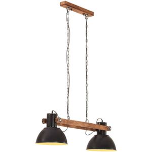 vidaXL Hanglamp industrieel 25 W E27 109 cm zwart