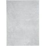 vidaXL-Vloerkleed-HUARTE-laagpolig-zacht-wasbaar-240x340-cm-grijs