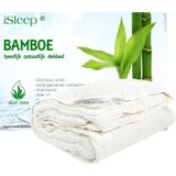 iSleep Bamboo DeLuxe 4-Seizoenen Dekbed - 100% Bamboe - Eenpersoons - 140x220 cm