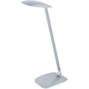 EGLO Cajero Tafellamp - LED - 50 cm - Zilver - Dimbaar