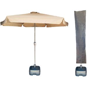 Pijler Vooruitzien het spoor Jysk parasol - Tuinmeubelhoezen kopen? | Beschermhoezen | beslist.nl