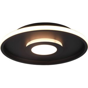 LED Plafondlamp - Badkamerlamp - Trion Asmaya - Opbouw Rond 35W - Spatwaterdicht IP44 - Dimbaar - Warm Wit 3000K - Mat
