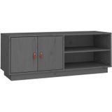 vidaXL-Tv-meubel-105x34x40-cm-massief-grenenhout-grijs