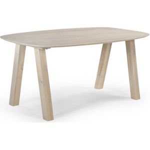 Giga Meubel - Eettafel Deens Ovaal 200cm - Naturel Mangohout - Sensi