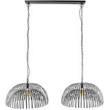Hoyz Collection - Hanglamp 2L Bend - Charcoal