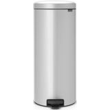 Brabantia newIcon pedaalemmer 30 liter met kunststof binnenemmer - Metallic Grey