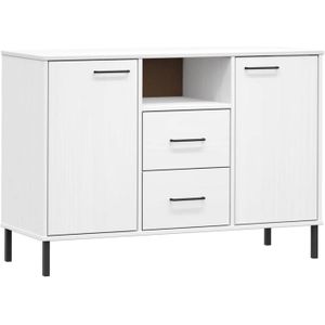 vidaXL-Dressoir-met-metalen-poten-OSLO-113x40x77-cm-grenenhout-wit