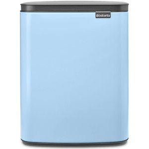 Brabantia Bo Waste Bin, 12L - Dreamy Blue