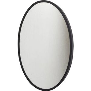 LOFT42 Mirror Spiegel Ovaal – Zwart – 60 cm