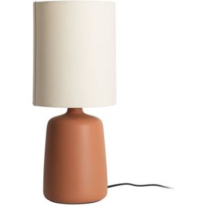 Leitmotiv - Tafellamp Alma Straight Large - Karamelbruin