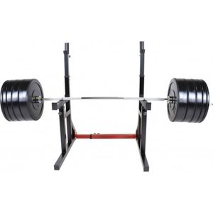 Gorilla Sports Squat Rack met 170 kg Olympische Halterset - Professioneel - Power Rack - Halter met Gewichten