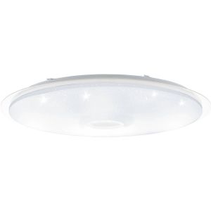 EGLO Lanciano Plafondlamp - LED - Ø 86 cm - Wit/Zilver - Dimbaar