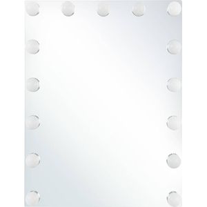 Beliani LUCENAY - LED-spiegel - Transparant - IJzer