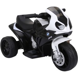 Elektrische Kindermotor - Elektrische Kinderscooter - Speelgoed - 18-36 maanden - Zwart - 66 x 37 x 44 cm