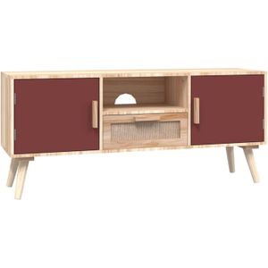 vidaXL-Tv-meubel-met-deuren-105x30x45-cm-bewerkt-hout