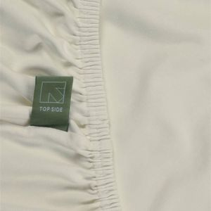 Beddinghouse Dutch Design Jersey Stretch Hoeslaken Off-white - Lits-jumeaux (180x200/220 cm)