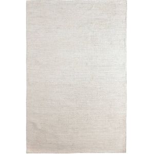 Vloerkleed Gerecycled Materiaal Ciro Beige/Wit Grijs/Antraciet - Gerecycled-materiaal - 170 x 240 cm - (M)