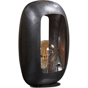 Giga Meubel - Tafellamp - Zwart Nikkel - XL - Lamp Arch