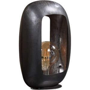 Giga Meubel - Tafellamp - Zwart Nikkel - XL - Lamp Arch