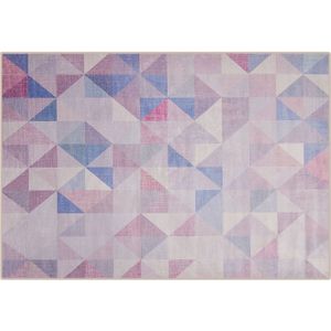 KARTEPE - Laagpolig vloerkleed - Multicolor - 160 x 230 cm - Polyester