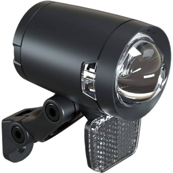 LED Fahrrad Scheinwerfer H-Black MR8 Ebike 180 Lumen 6-12 Volt StVZO