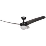 Beliani JIBOA - Plafondlamp met ventilator-Zwart-IJzer