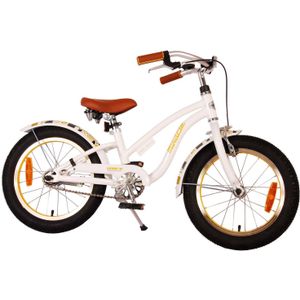 Volare Miracle Cruiser Kinderfiets - Meisjes - 16 inch - Wit