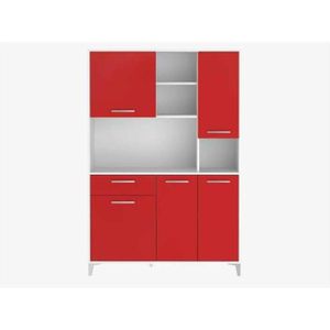 ECO keuken dressoir L 120 cm - Mat rood