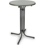 Wicotex-Statafel - grijs- 80cm doorsnede - statafels - cocktailtafel - hoge staan tafel - staantafels