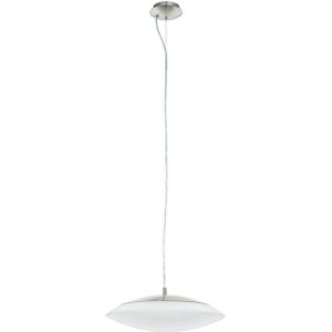 EGLO Frattina-C Hanglamp - LED - Ø 43,5 cm - Grijs/Wit - Dimbaar