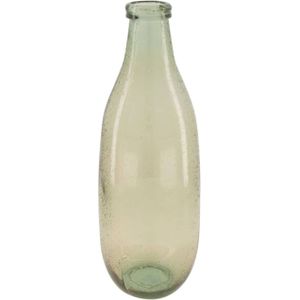 DKNC - Vaas Greensboro - Gerecycled glas - 25x75 cm - Wit