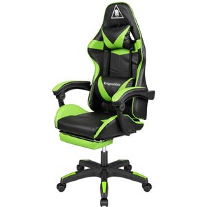 Krüger&Matz GX-150 game stoel - gaming chair - gamingstoel - groen / zwart