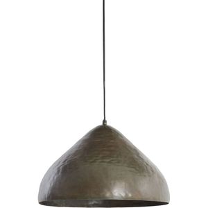 Light & Living - Hanglamp ELIMO - Ø40x25cm - Bruin