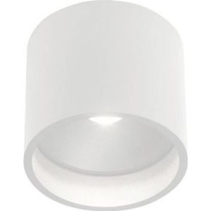 Artdelight Plafondlamp Orleans Ø 11 cm H 10 cm wit