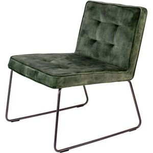 Hólar fauteuil grijs groen