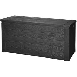 ProGarden Tuinbox 300L Donkergrijs - Ruime opbergbox voor tuinbenodigdheden