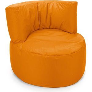 Parya - Zitzak Stoel Junior - Oranje - 70 x 50 cm - Kinderstoel met Vulling voor Binnen